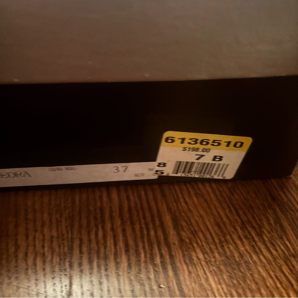 Browns Black Tall Leather Boots Size 7B - Picture 6 of 6